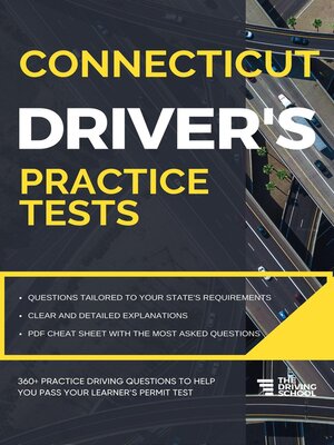 cover image of Connecticut Driver's Practice Tests